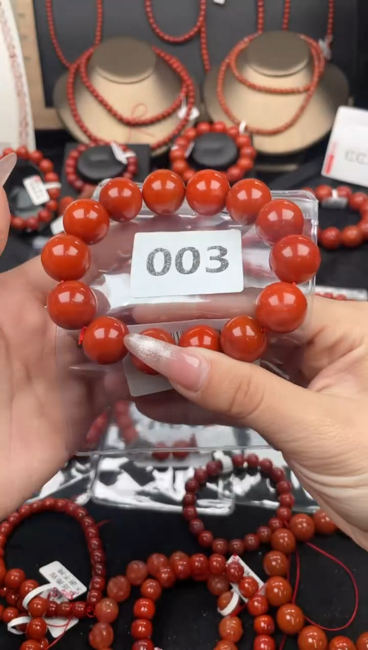 【闪购商品】南红玛瑙手串未镶嵌003-16mm