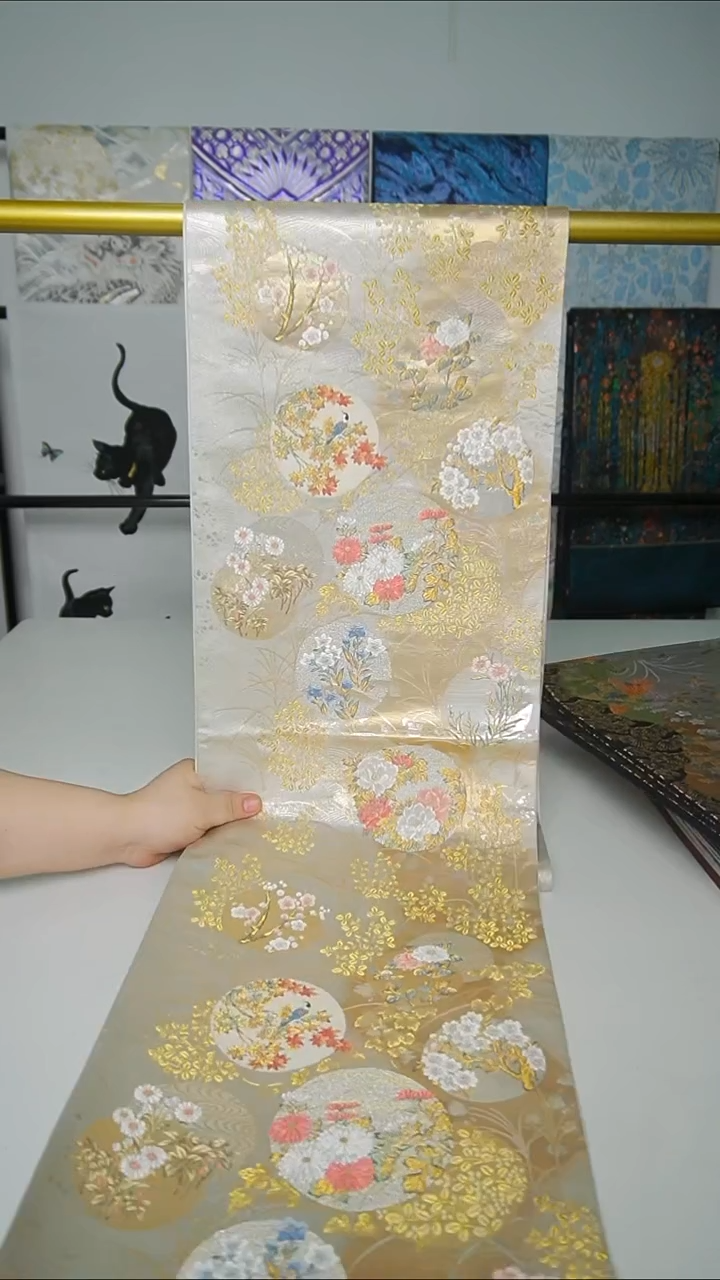 织绣织锦5六通花鸟