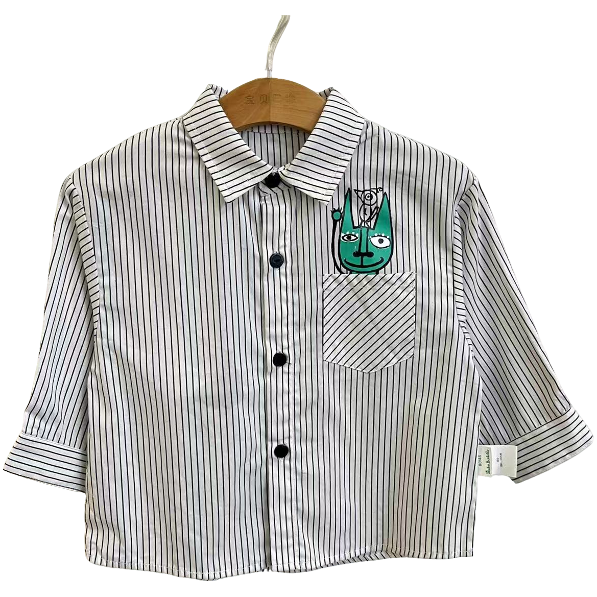 梭织棉长袖衬衫8211201