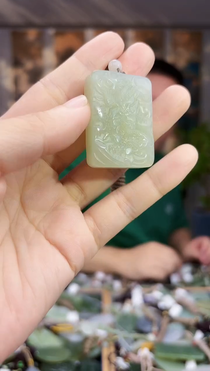 未镶嵌和田玉挂件拍一发一