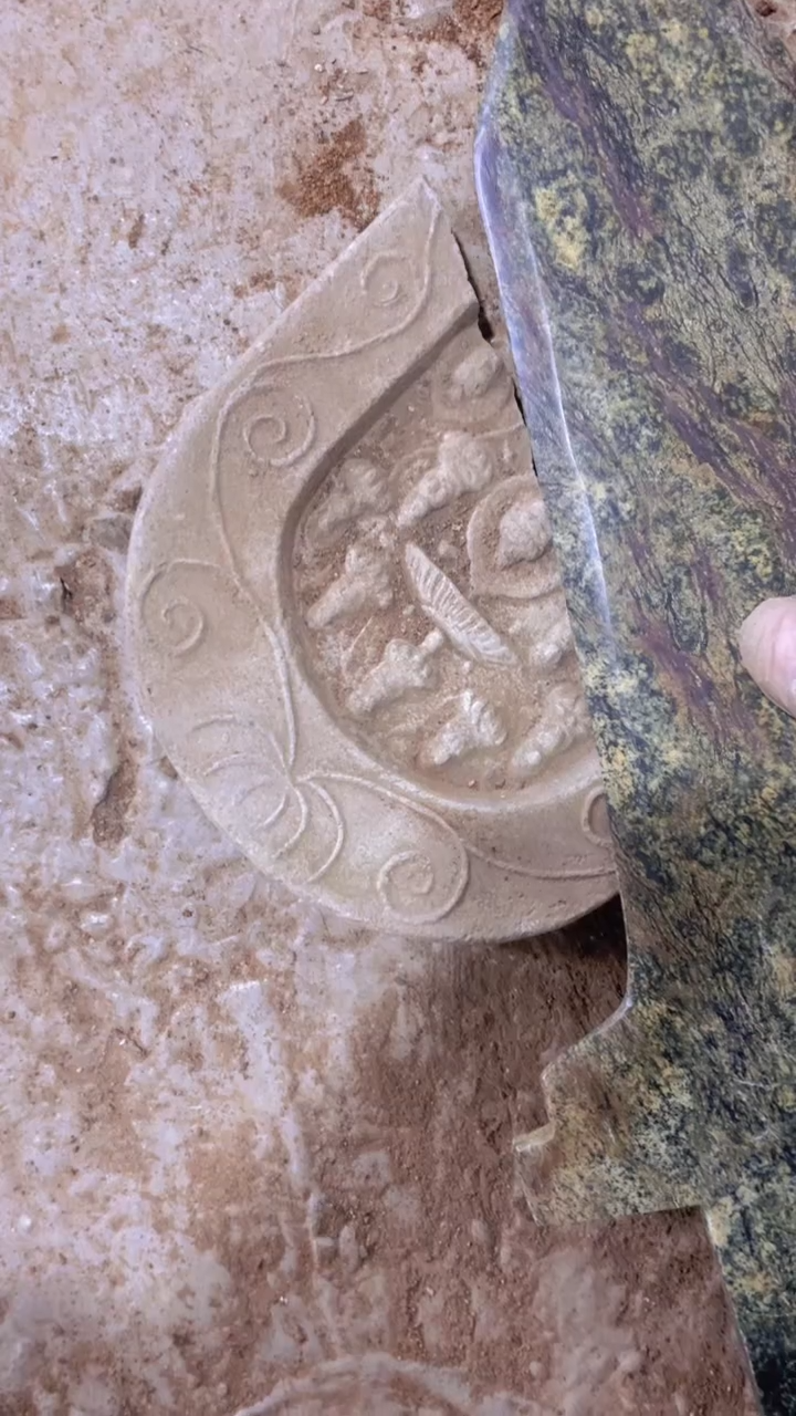 【闪购商品】瓷片手工，手绘，陶器