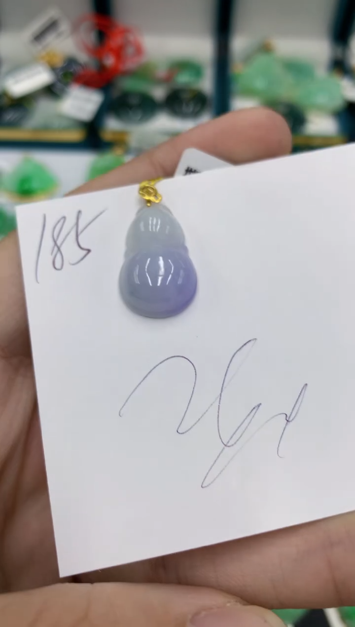 【闪购商品】翡翠颈饰18K金镶嵌号链接1111