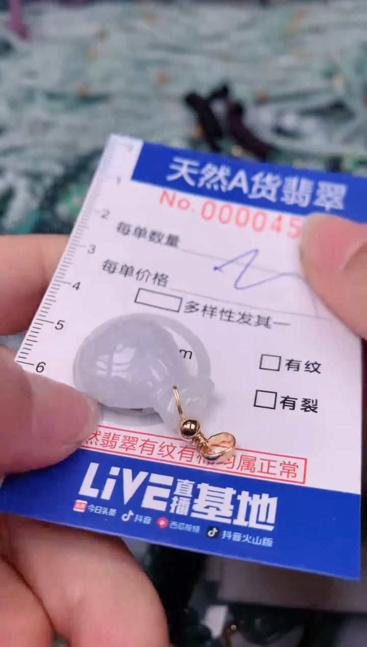 【闪购商品】翡翠颈饰未镶嵌00000454