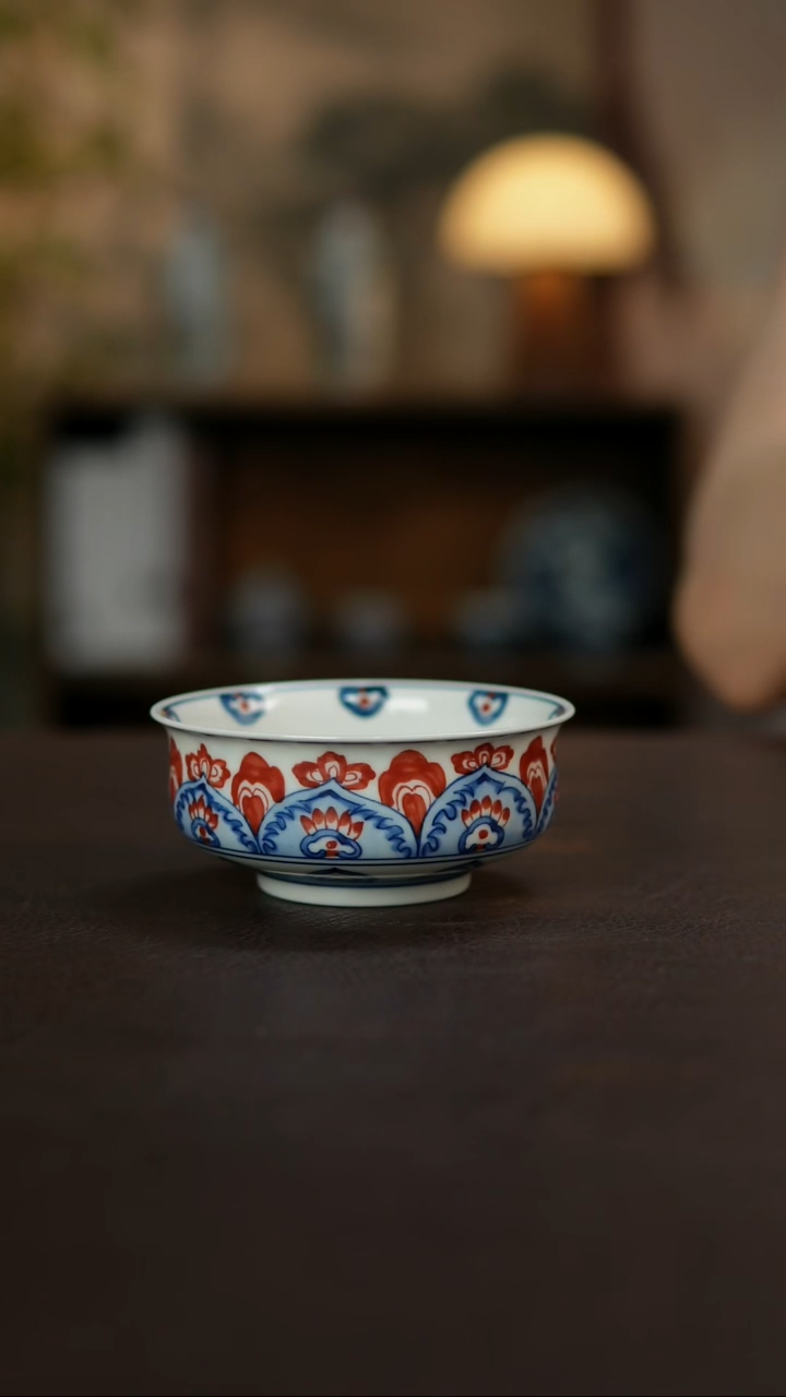 杯景德镇陶瓷杯碗柴烧多人10396