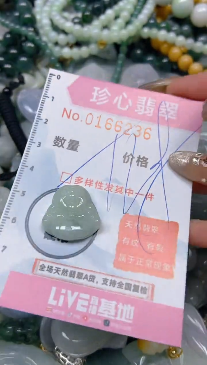 【闪购商品】翡翠颈饰未镶嵌闪购0166236多样性发其一