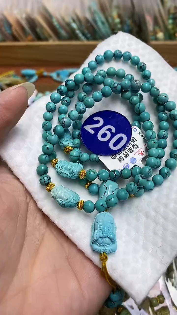 【闪购商品】绿松石项链未镶嵌260