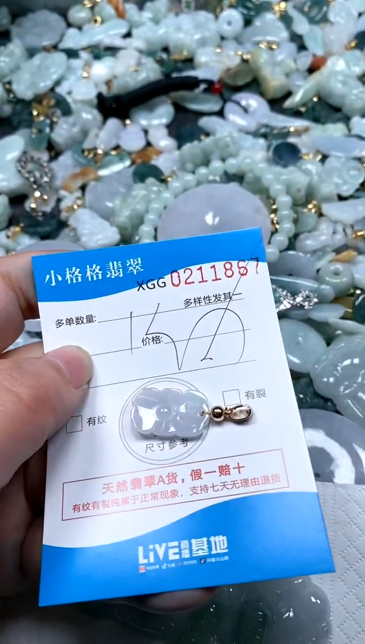 【闪购商品】翡翠颈饰未镶嵌闪购商品0211867