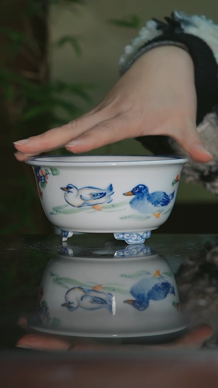 【闪购商品】摆件手工手绘内口11.7高6.7深