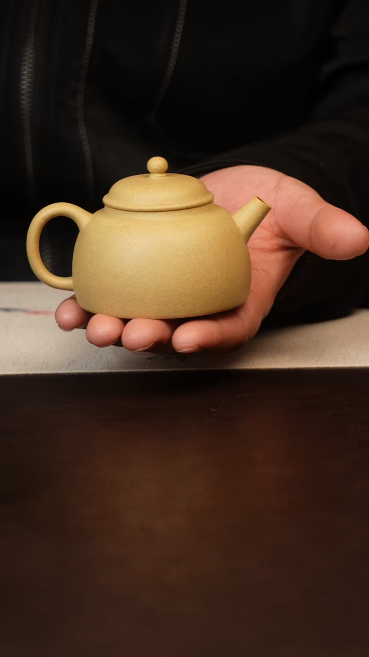 茶壶紫砂原矿紫砂本绿