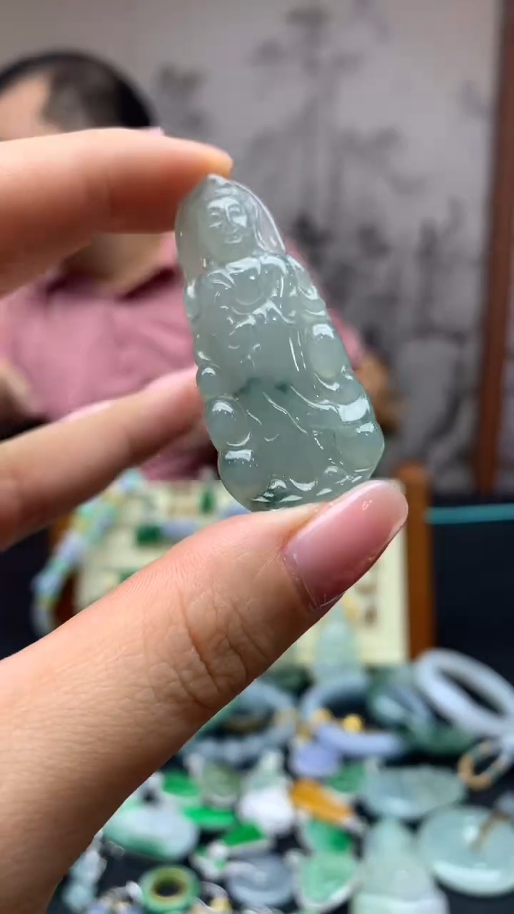 【闪购商品】翡翠颈饰未镶嵌36-天然翡翠