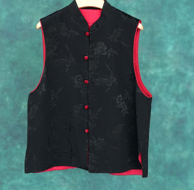 【美锦家】新中式国风新款国风马甲258109