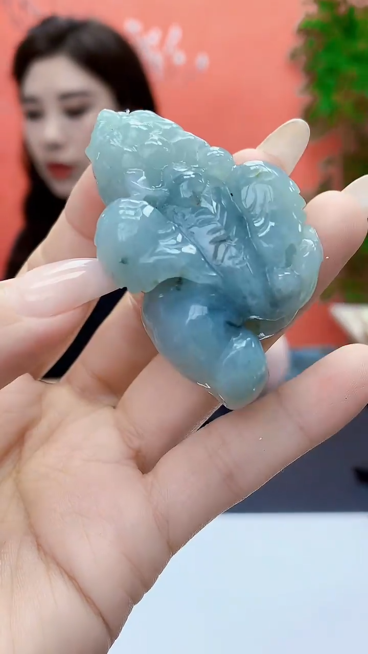 未镶嵌定制翡翠4829ty-毛货挂件166