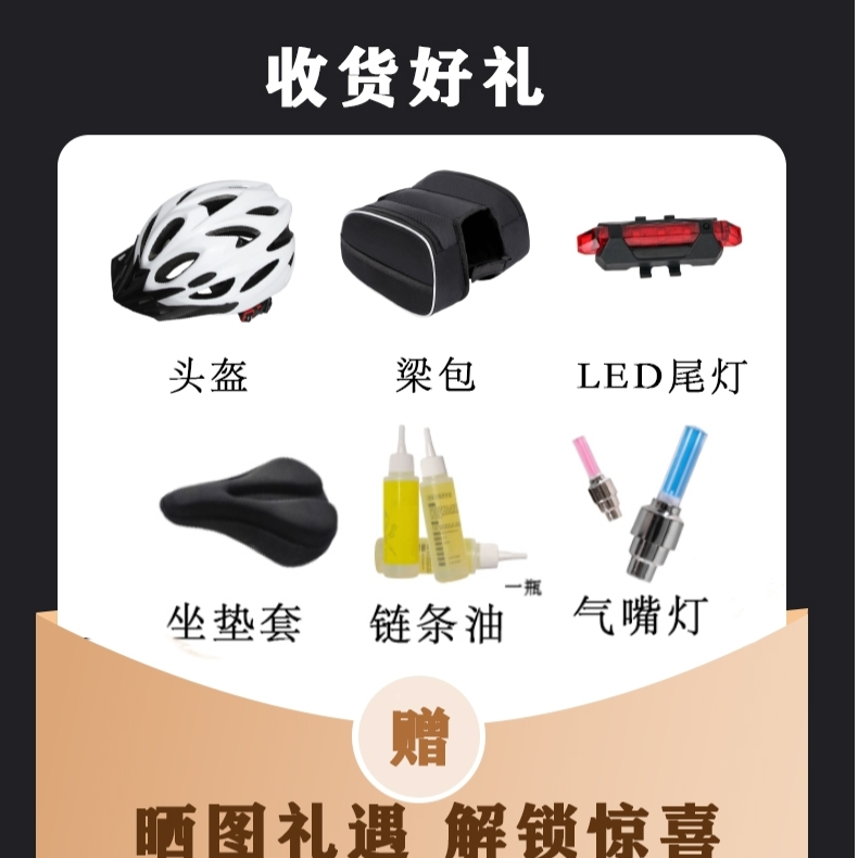 购车大礼包青桔【非卖品查物流信息专拍链接】