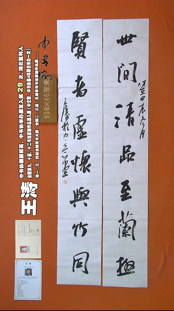 【闪购商品】书法390王涛书法作品