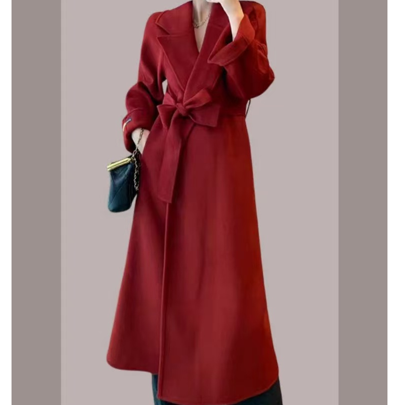 103 时尚洋气百搭双面大衣 三楼