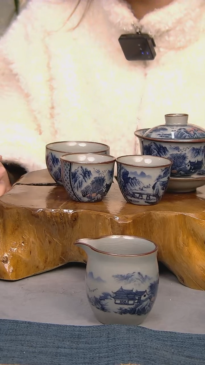 【闪购商品】简装家用款5件套 陶瓷家用茶具系列