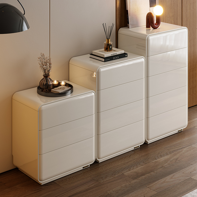 【迷住优选】全友家居奶油风斗柜客厅沙发边柜卧室储物柜床头柜