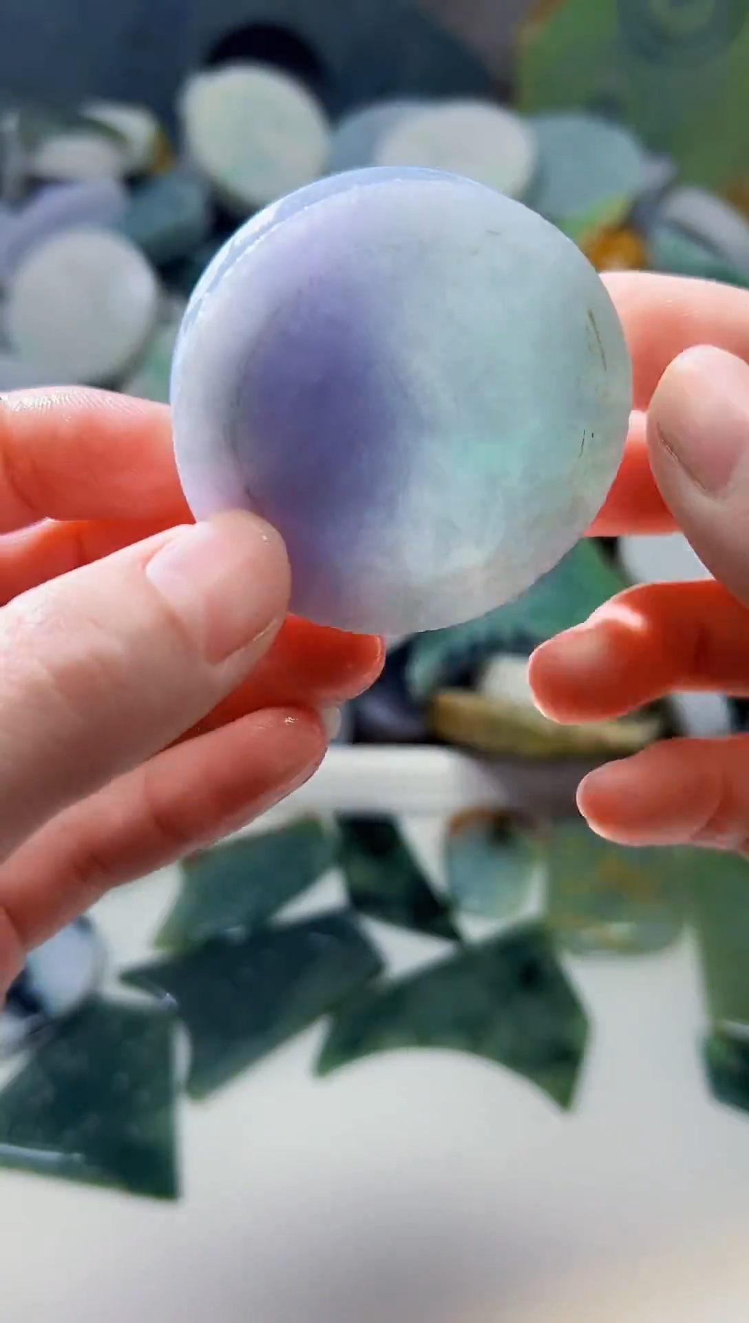 裸石翡翠天然翡翠A货余 南 597