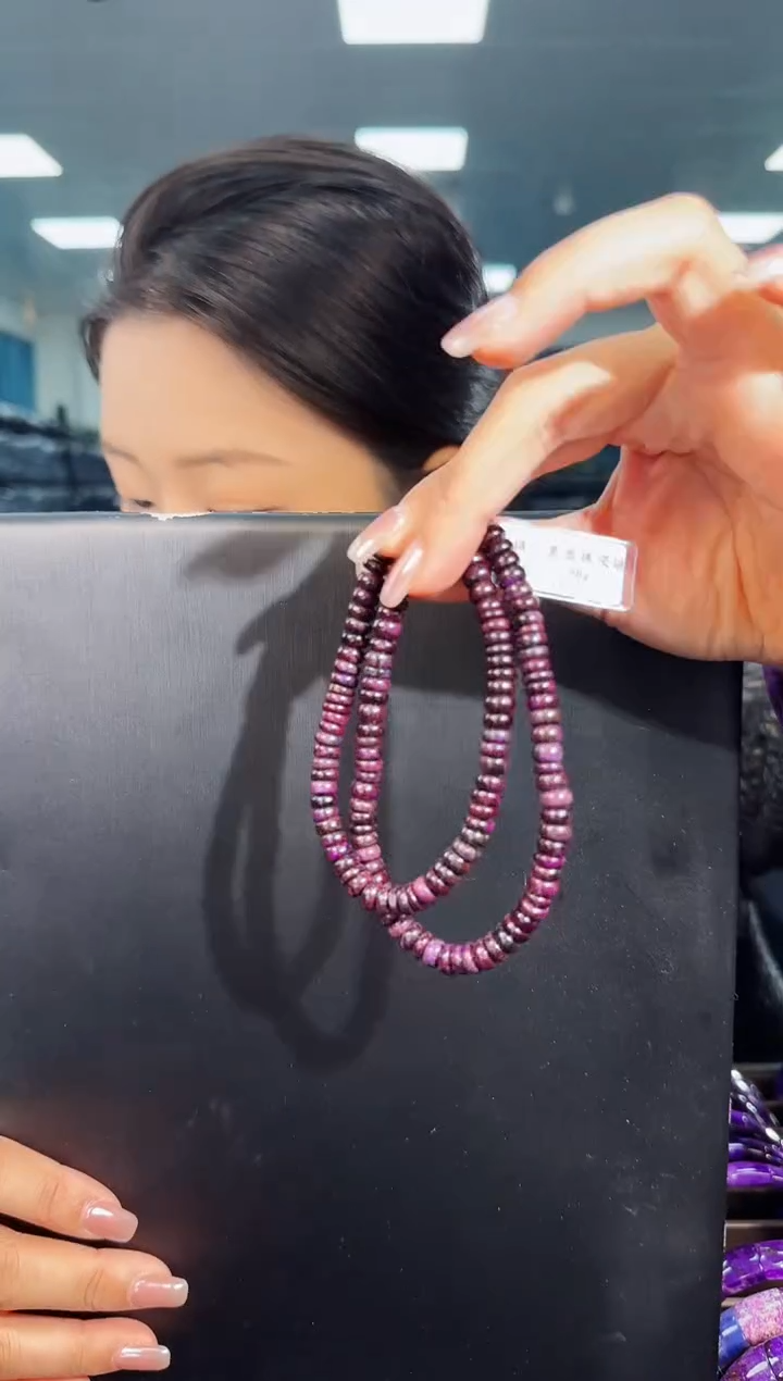 【闪购商品】苏纪石（舒俱来）项链未镶嵌多样性发一/算盘珠项链K金