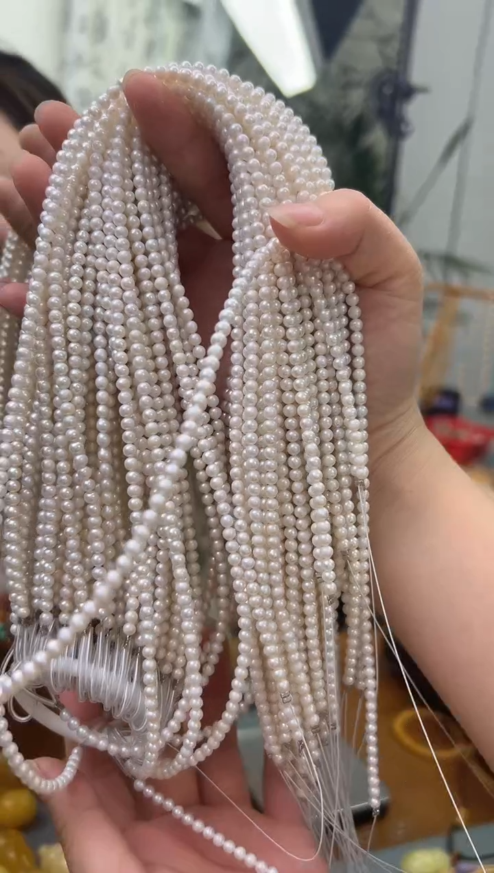 未镶嵌珍珠配链淡水珍珠珍珠配链多样性发一条