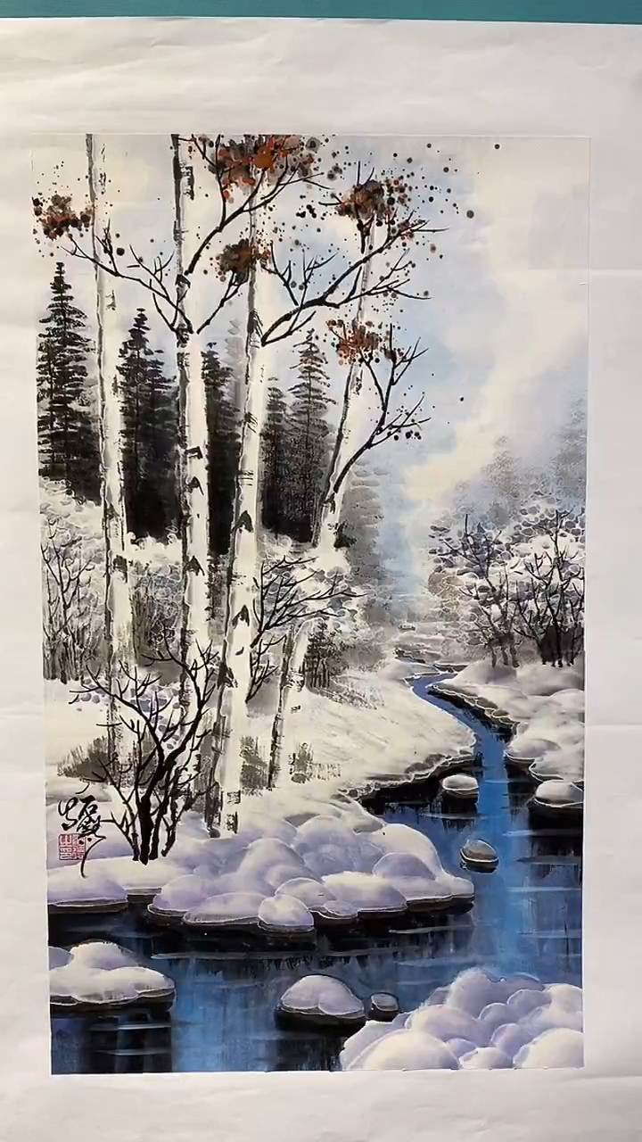 国画GH 老师绘画作品1
