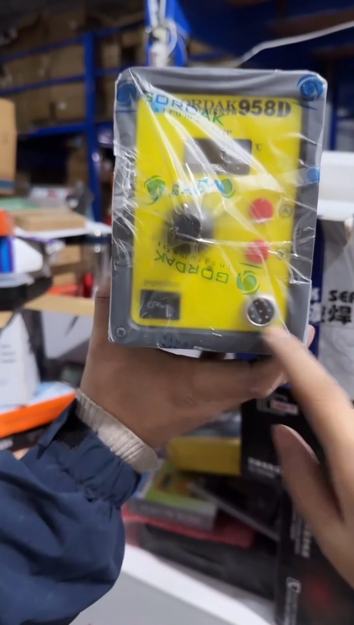 高迪电器GD958D（单数显）螺旋风枪焊台