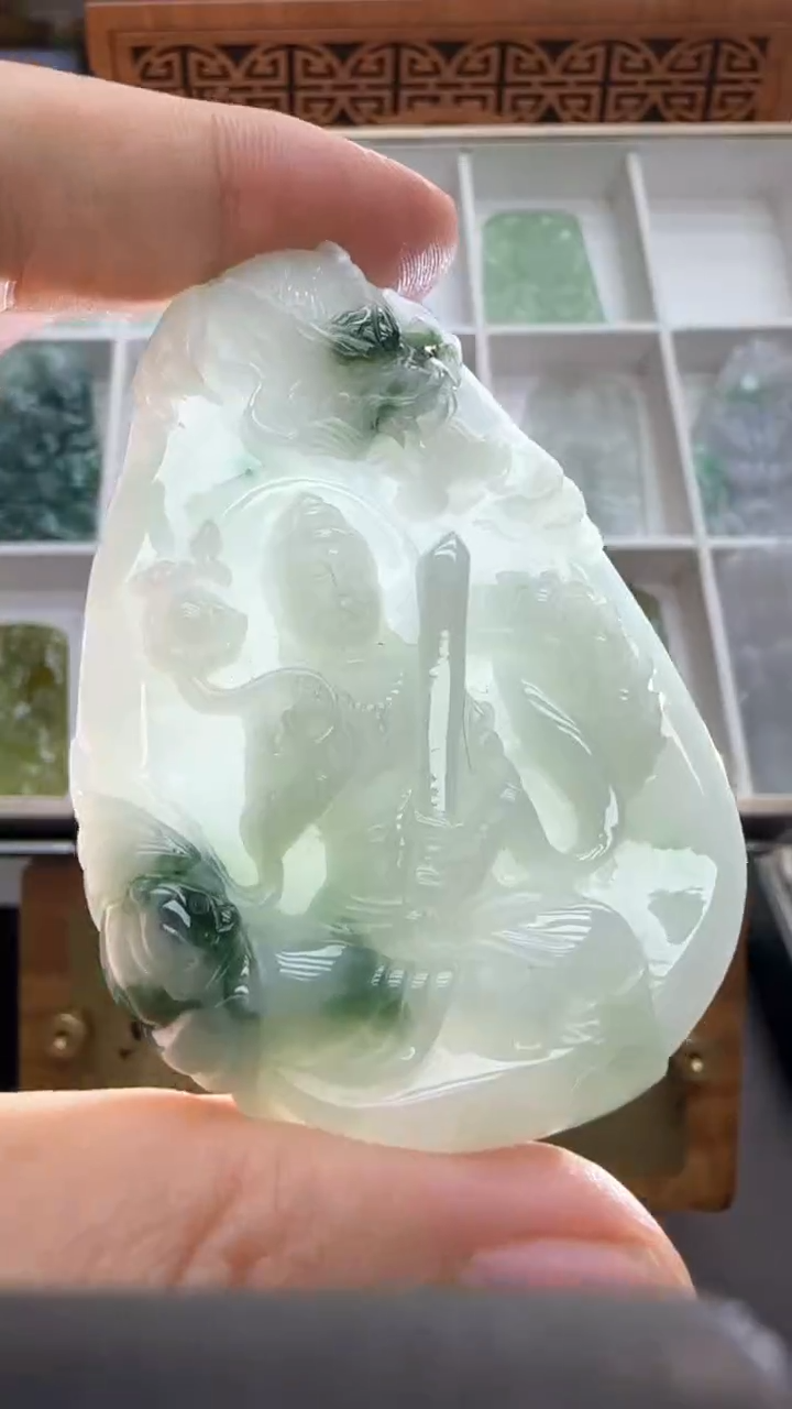 【闪购商品】翡翠挂件未镶嵌A货翡翠多样性孤品