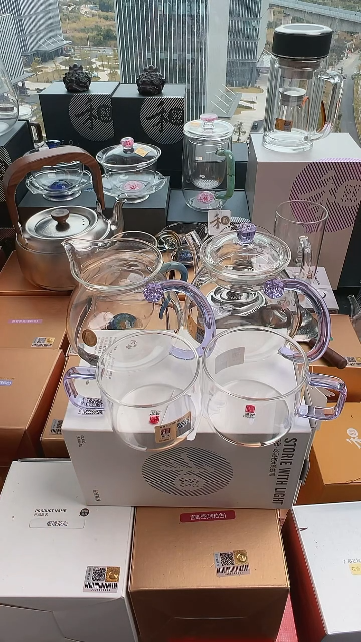 @@禾器浮莲紫+清莲壶紫+佰享杯浅紫色两个