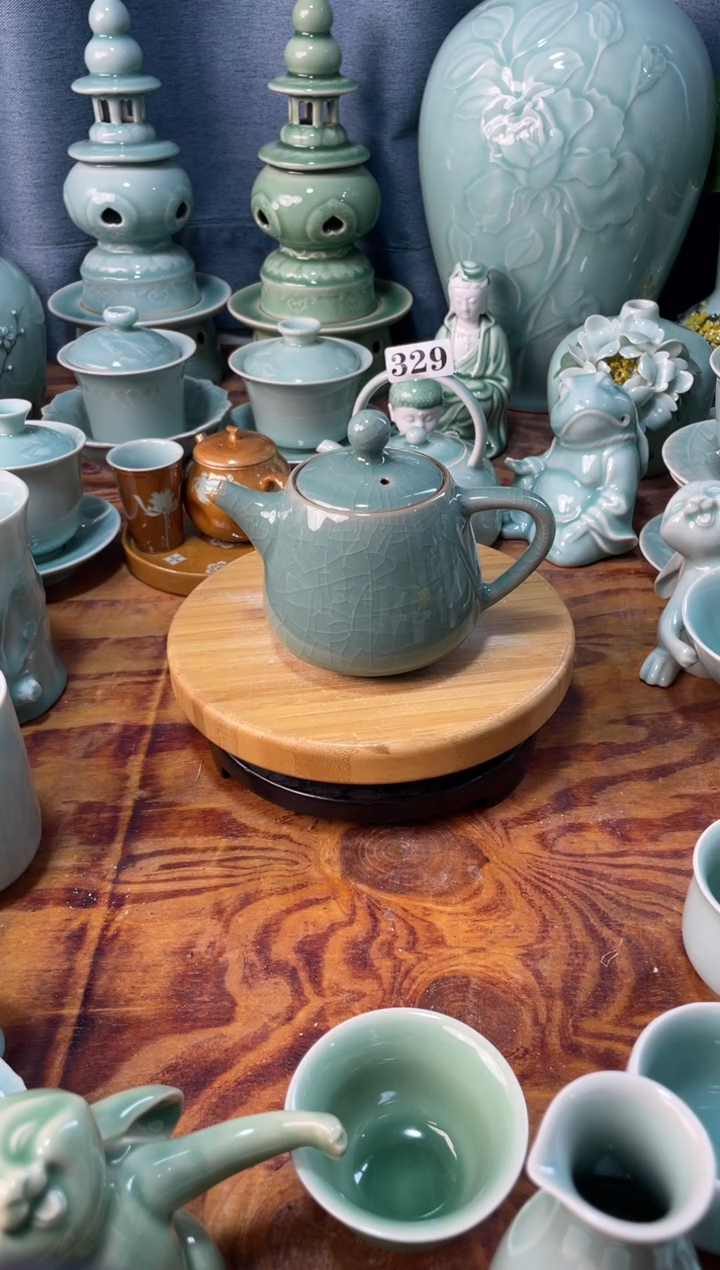 微瑕特价青瓷 慧语瓷坊