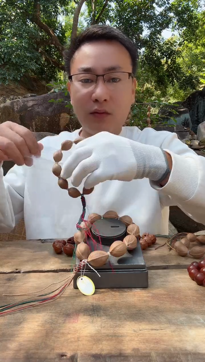 【闪购商品】橄榄核手串1725 老核梅林铁核原生态手串88