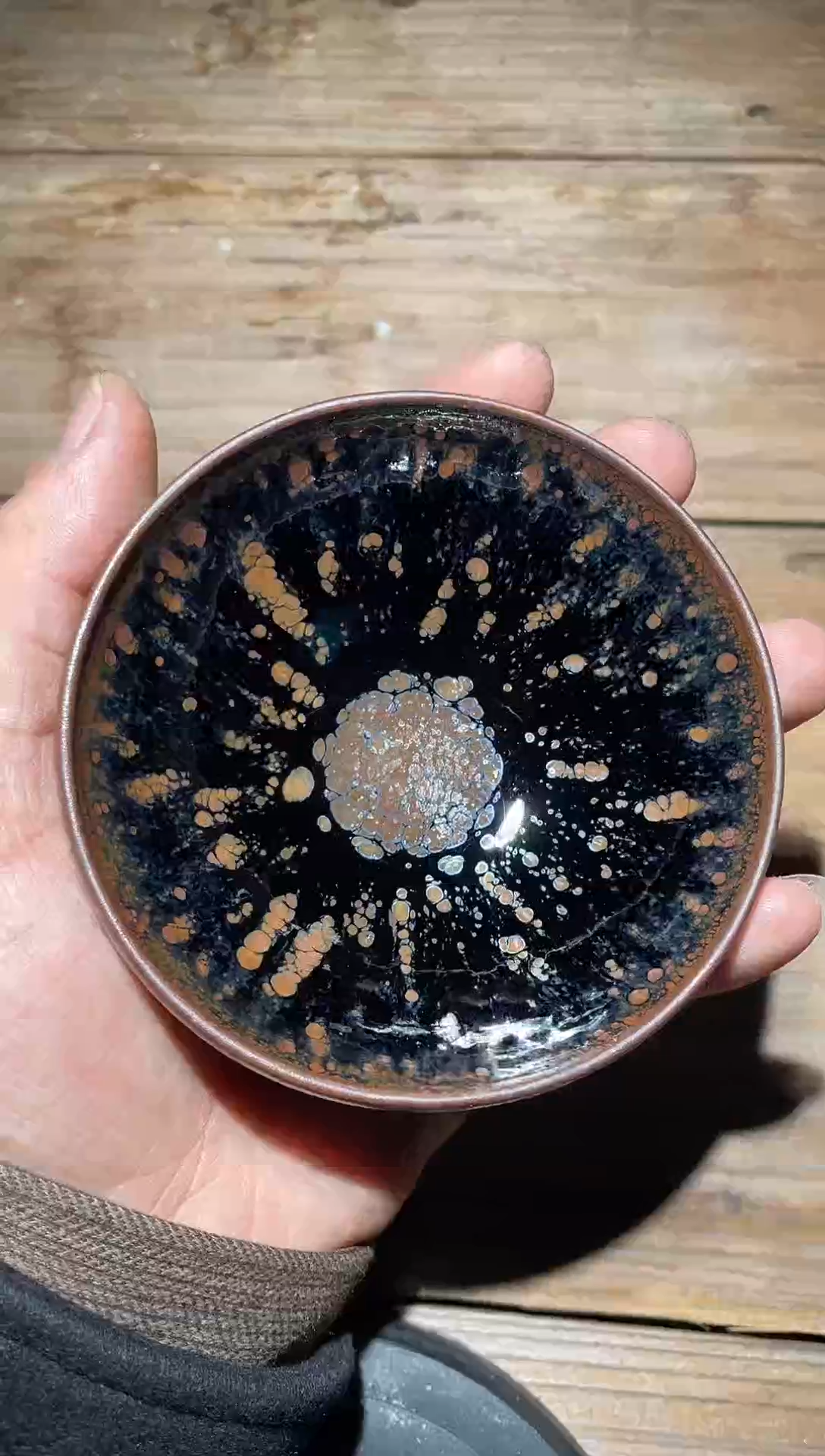 【闪购商品】茶盏建窑建盏柴烧122