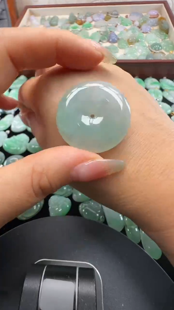 吊坠(不含链)未镶嵌翡翠吖*平安扣