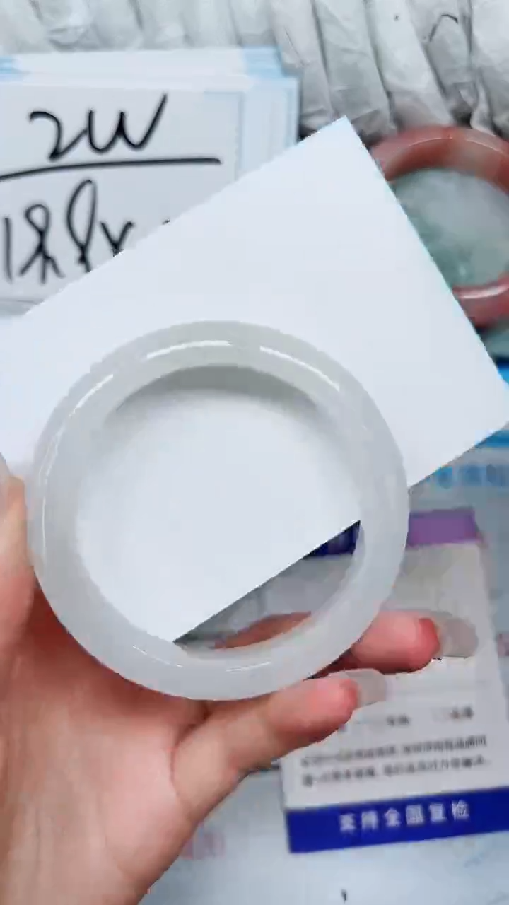 【闪购商品】石英质玉手镯未镶嵌A381-55`56`