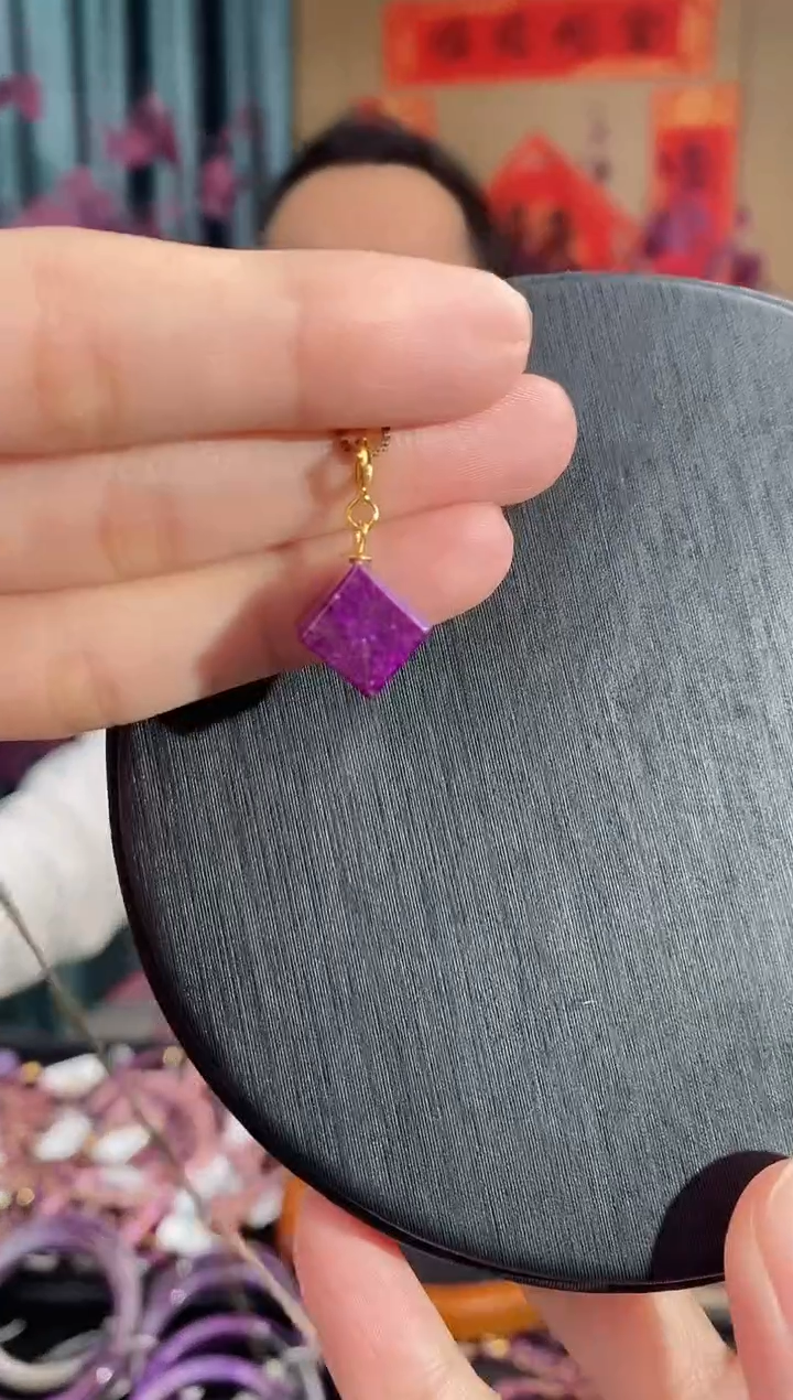 【闪购商品】苏纪石（舒俱来）吊坠(不含链)银S925镶嵌203