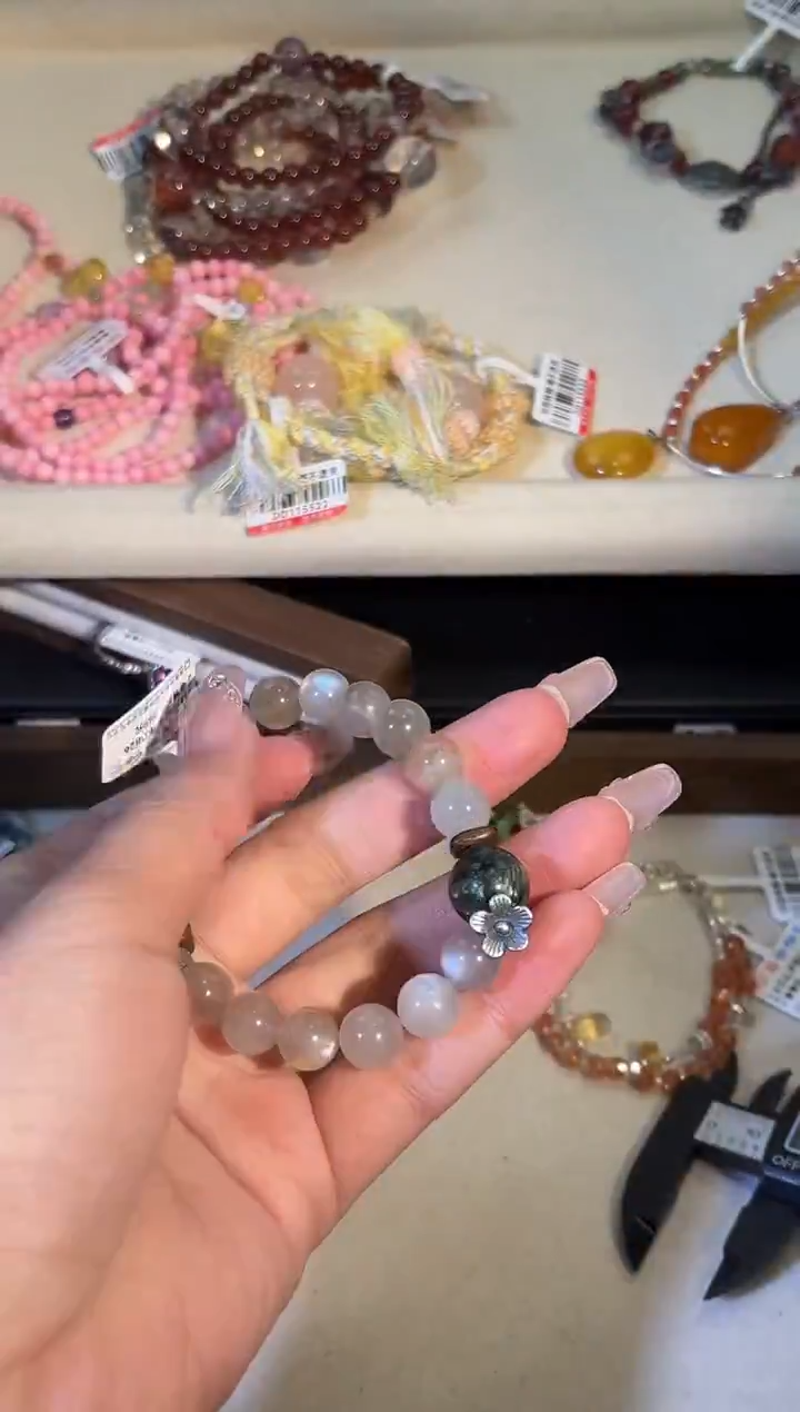 未镶嵌手串月光石g826多样性发货一件