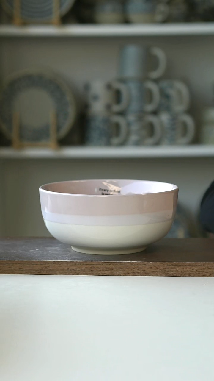 陶荷兰HEM色珊瑚海岸面碗15cm,700Ml@4-2@
