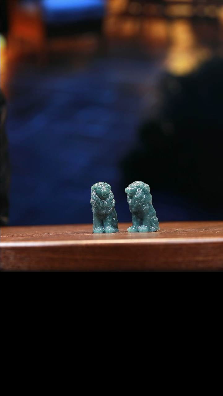 【闪购商品】定制翡翠未镶嵌翡翠狮子