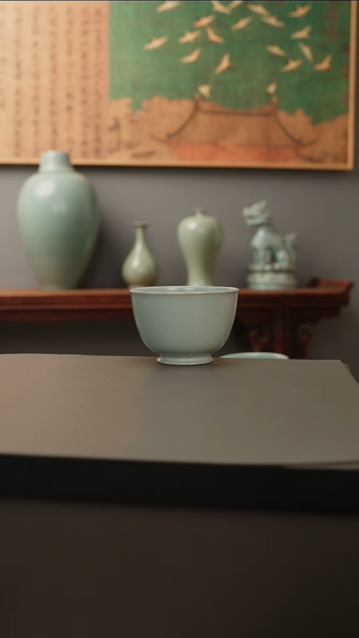 【闪购商品】杯仿古釉原矿  大度杯