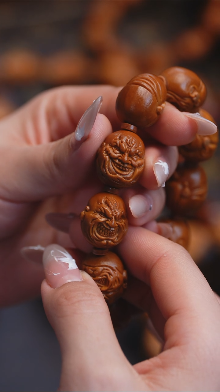 【闪购商品】橄榄核吊坠苏工橄榄核