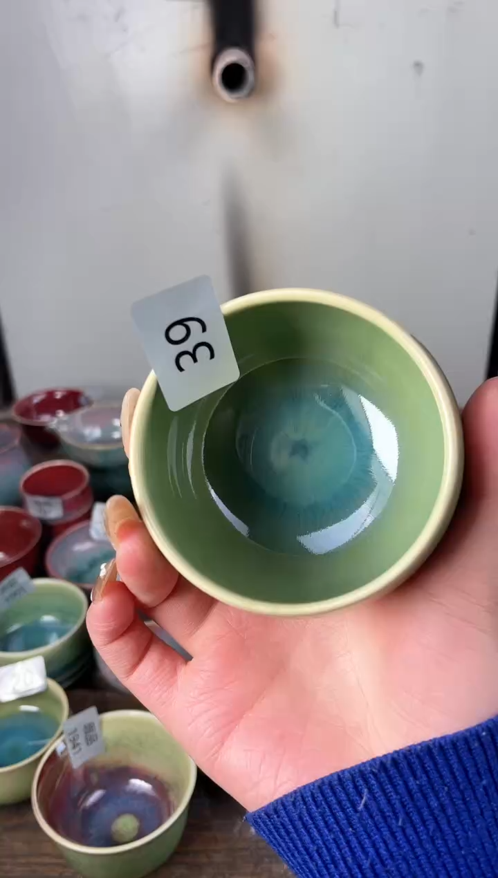 【闪购商品】摆件钧瓷手工茶器窑变