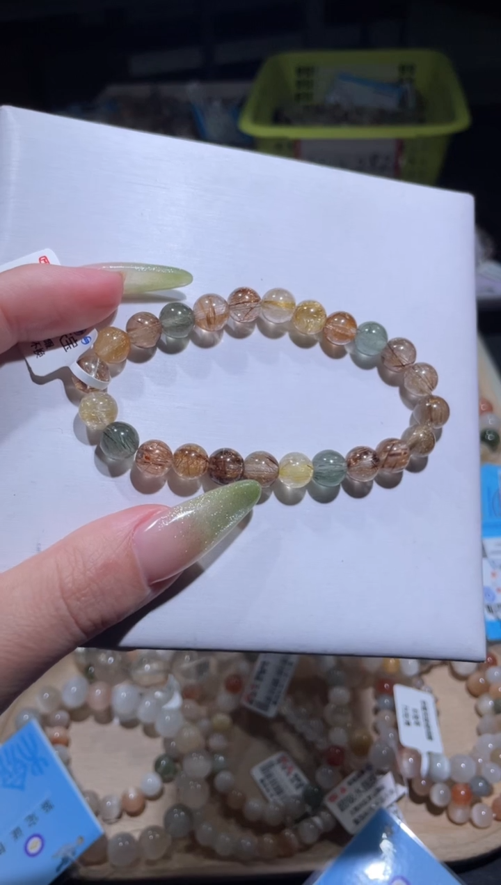 【闪购商品】水晶手链未镶嵌187号多样性发货一M 约8+