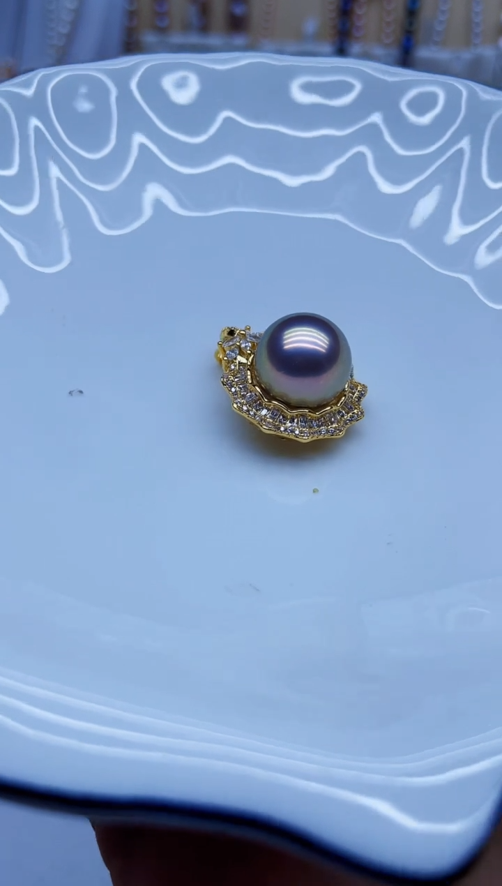 吊坠(不含链)未镶嵌淡水珍珠漫**河吊坠