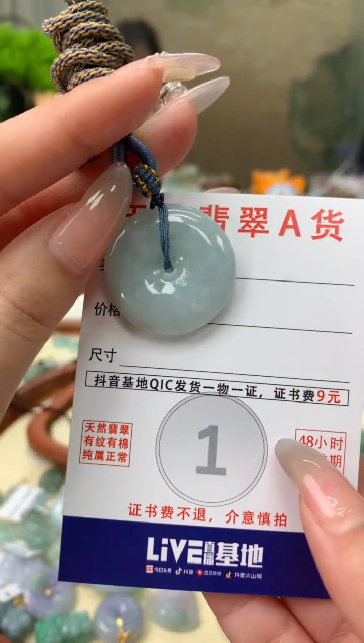 【闪购商品】翡翠颈饰未镶嵌多样性发其一