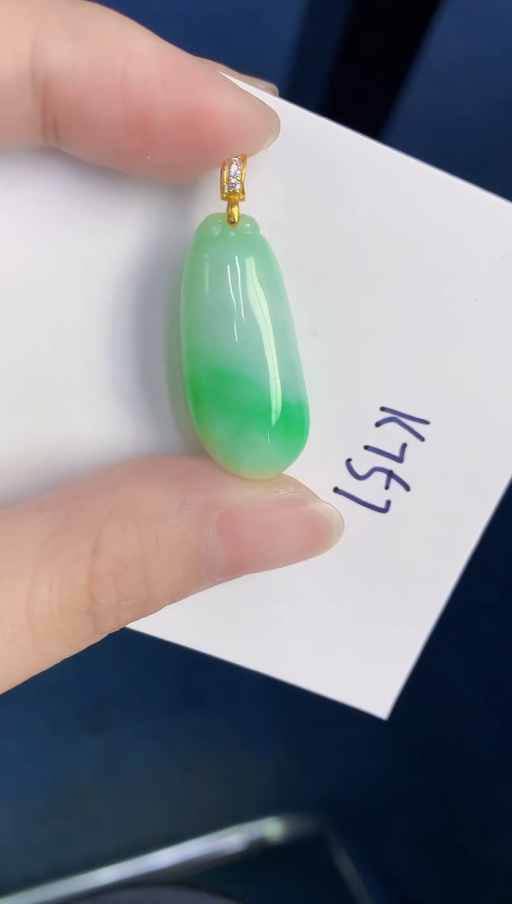 颈饰未镶嵌翡翠天然翡翠缅甸A货