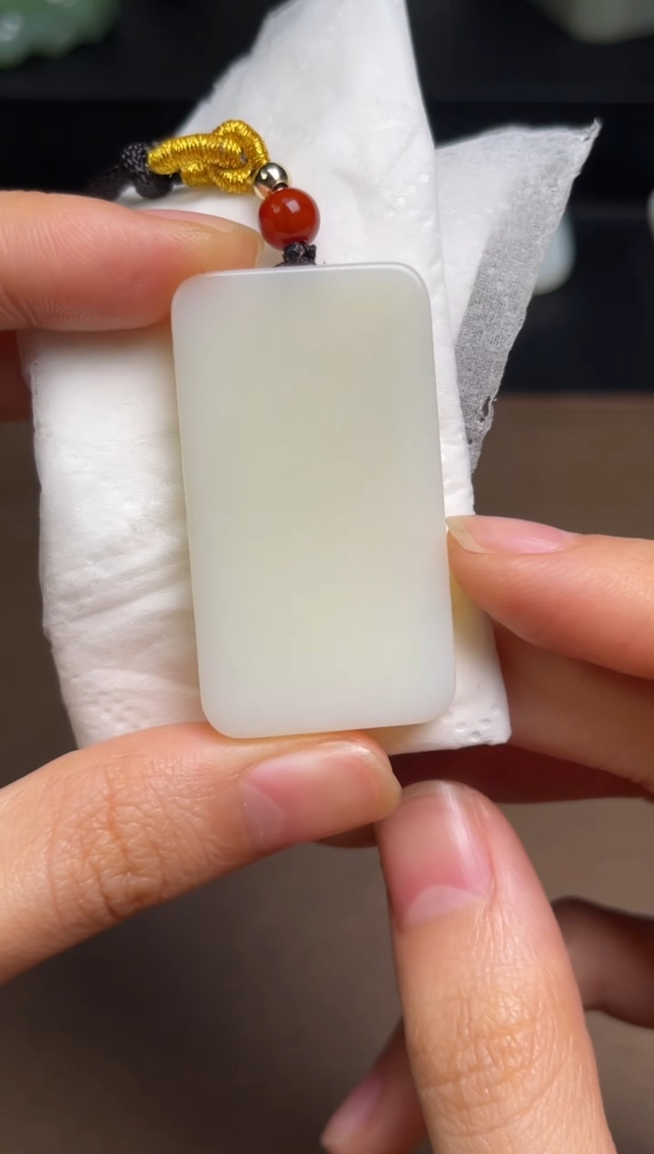 和田玉未镶嵌颈饰25