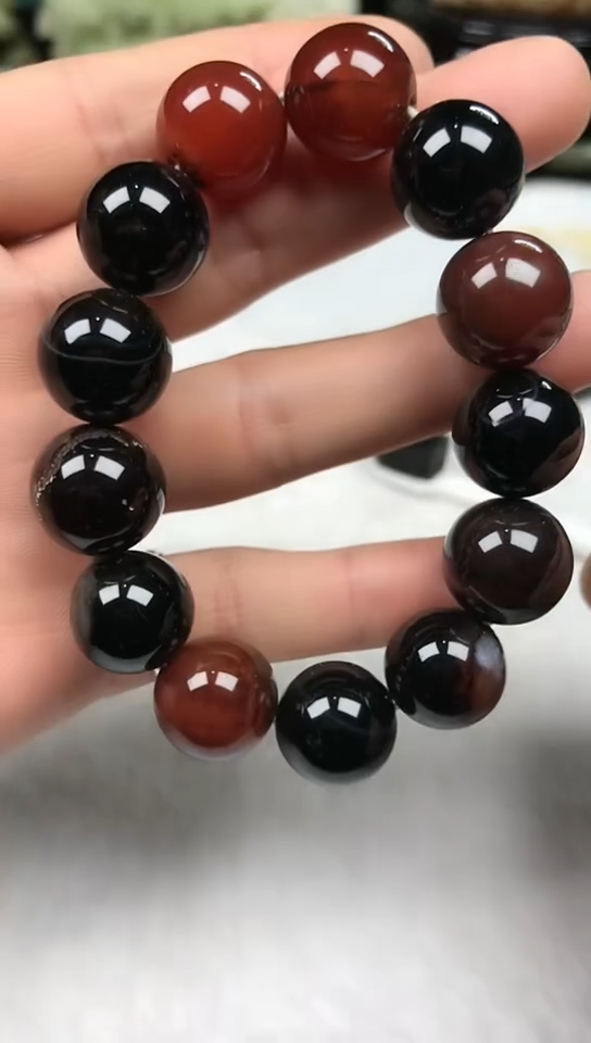 【闪购商品】玛瑙/玉髓手链未镶嵌【16MM】