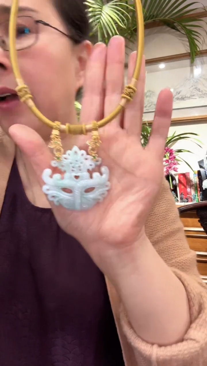 【闪购商品】翡翠颈饰未镶嵌国风