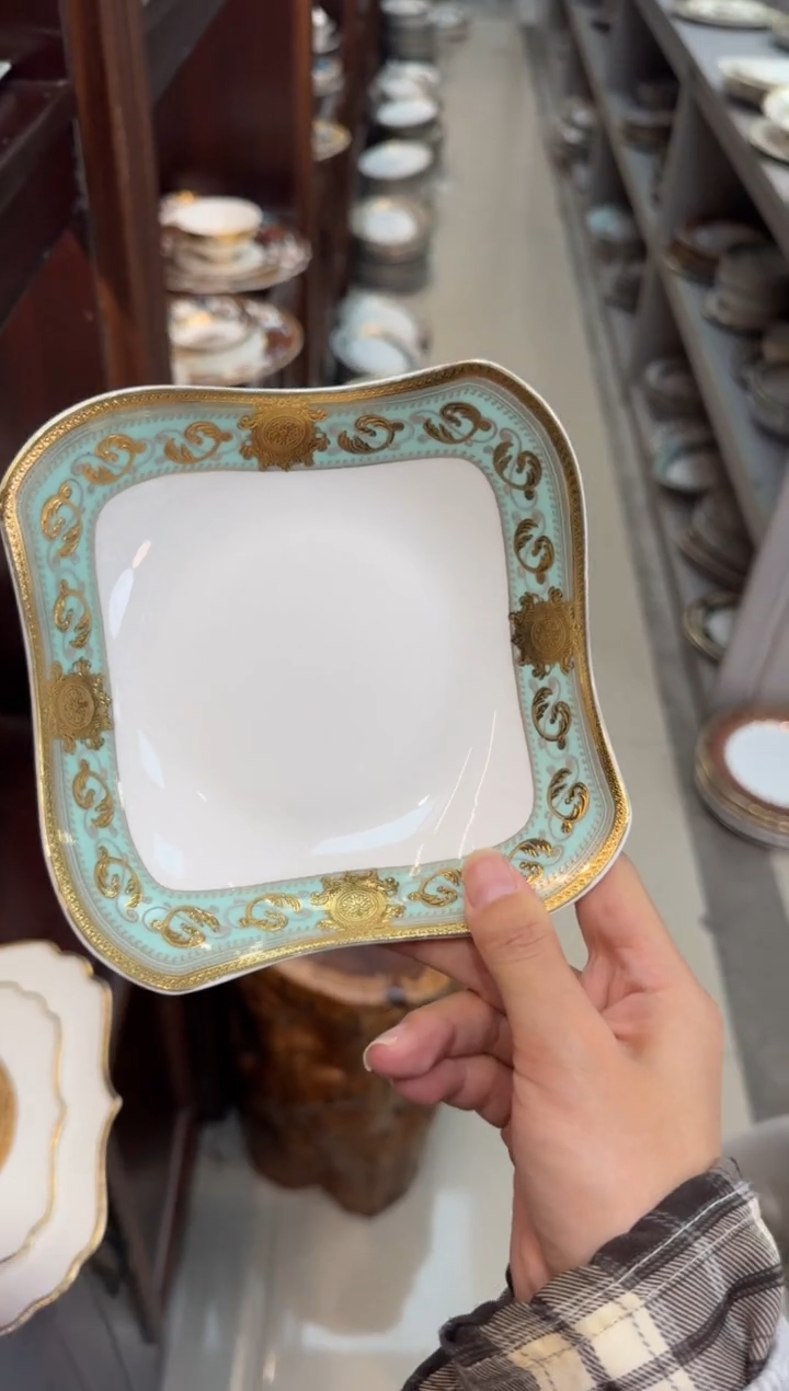 【闪购商品】瓷片6英寸沙拉碗 福利款 2个