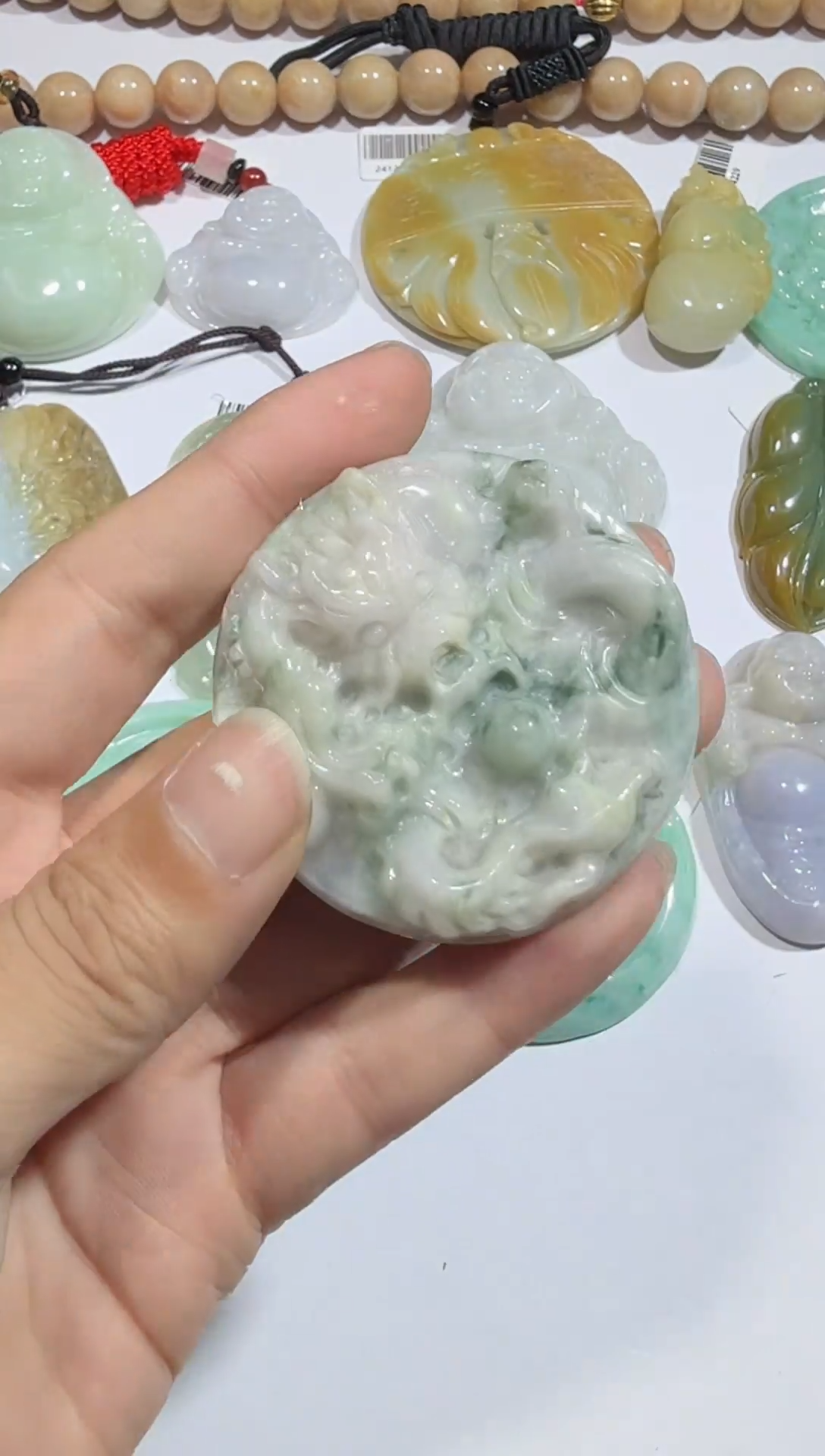 【闪购商品】翡翠颈饰未镶嵌00017536