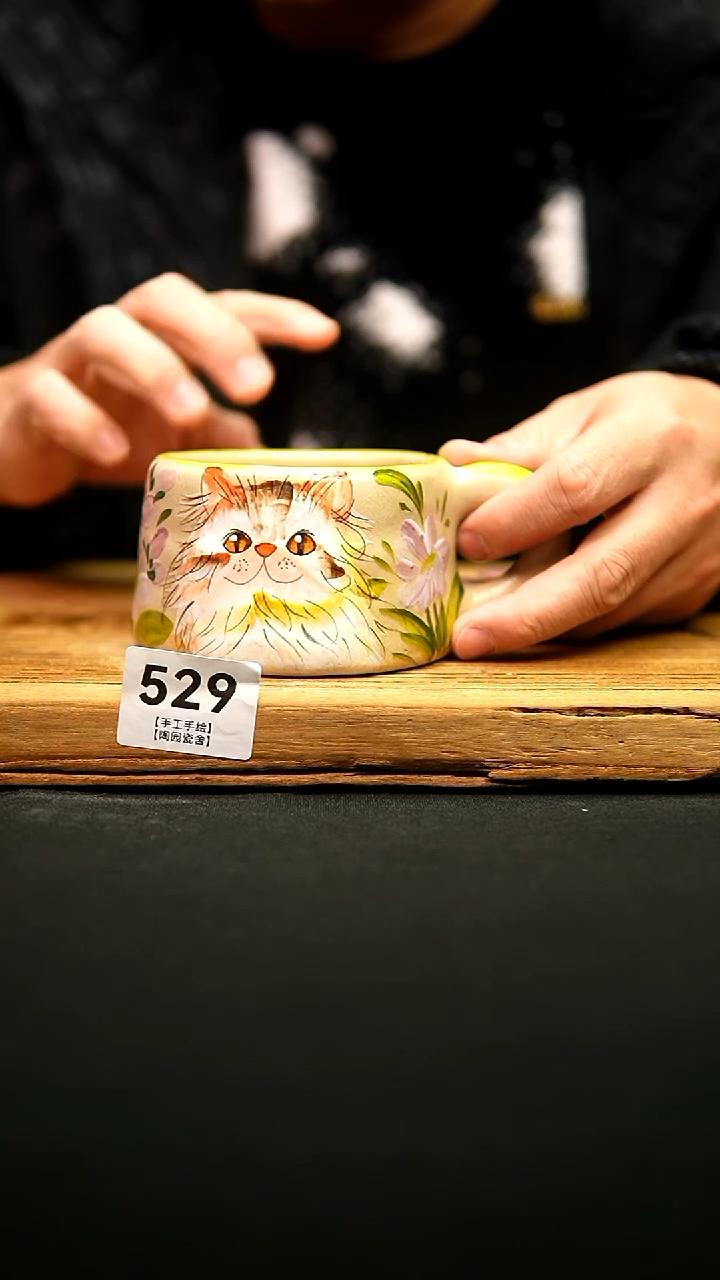 @@陶园瓷舍@@纯手工手绘@高温釉下彩